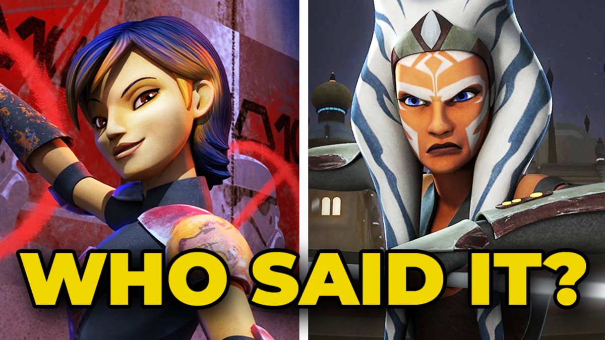 Star Wars Quiz Who Said It Sabine Wren Or Ahsoka Tano?